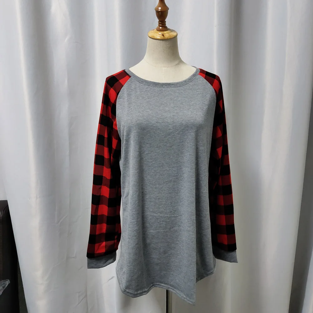 plaid raglan shirts wholesale