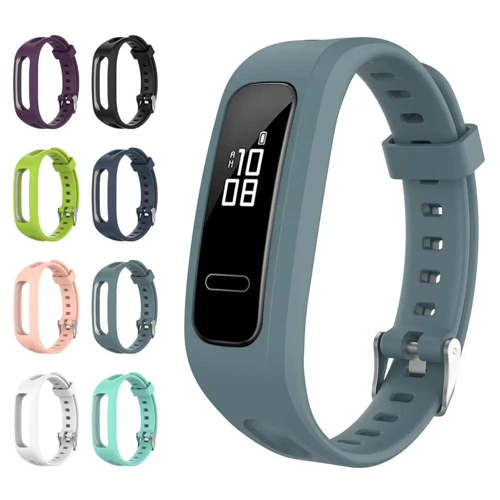 

Smart Bracelet Replacement Wrist Strap For Huawei Band 3e Silicone Wristband For Honor Band 4 Running Edition