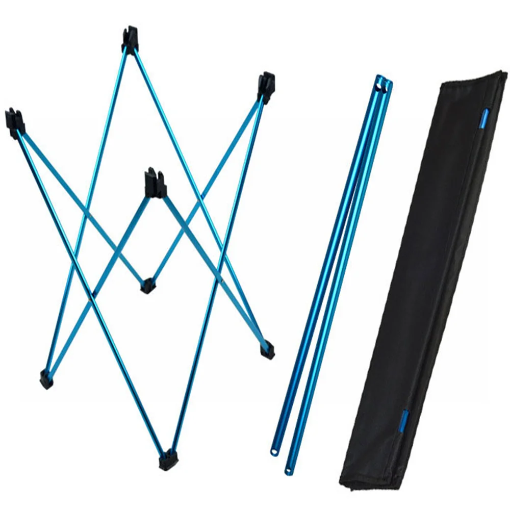 Foldable Table Outdoor Foldable Table Portable Camping Furniture Computer Picnic Ultra Light Anti Slip Folding Desk Aluminium Alloy