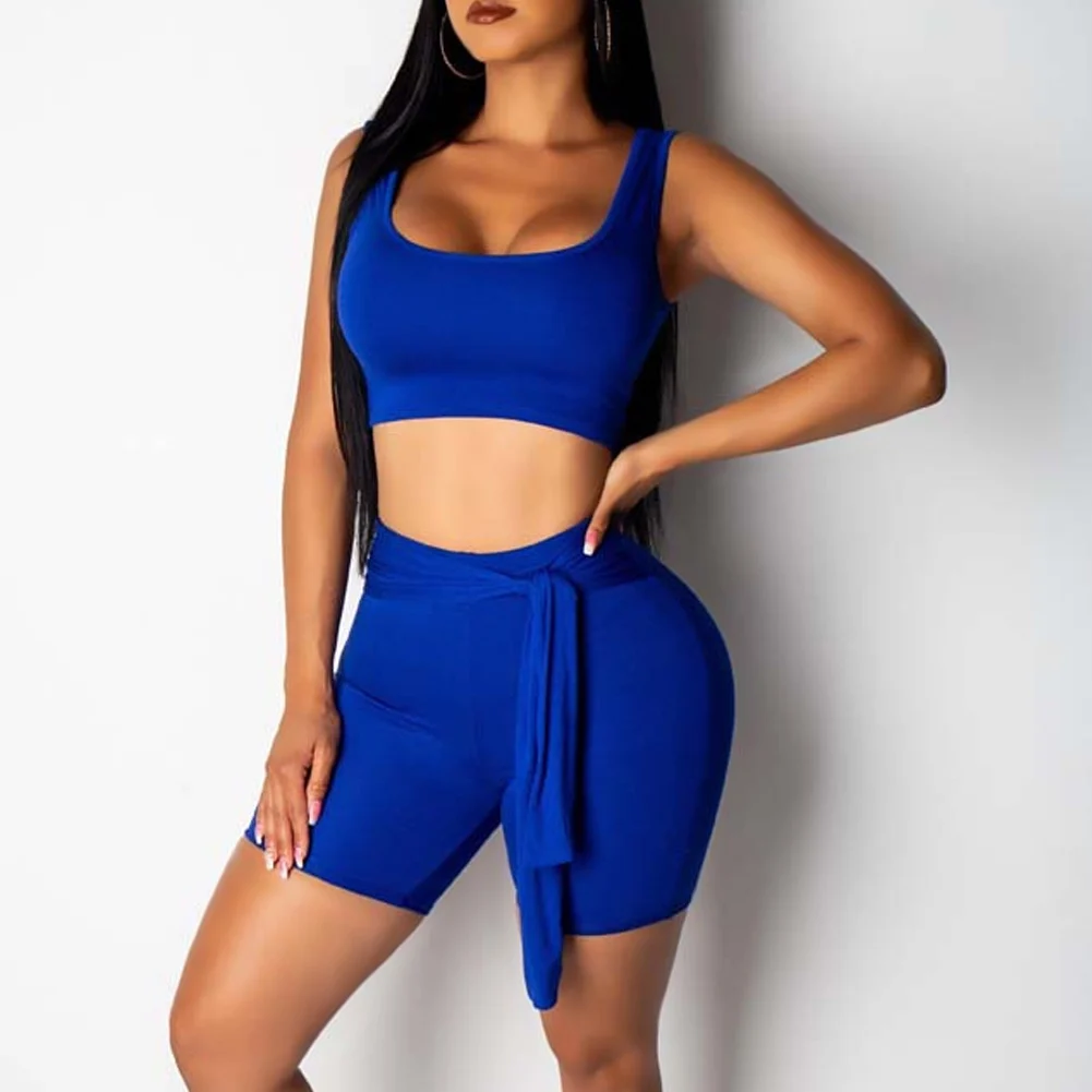 high waisted shorts Women's Sexy High Waisted Sweatshort Lifts ButtocksShorts Solid Color Breathable Stretchy Hot Pants For Fitness Summer spandex shorts