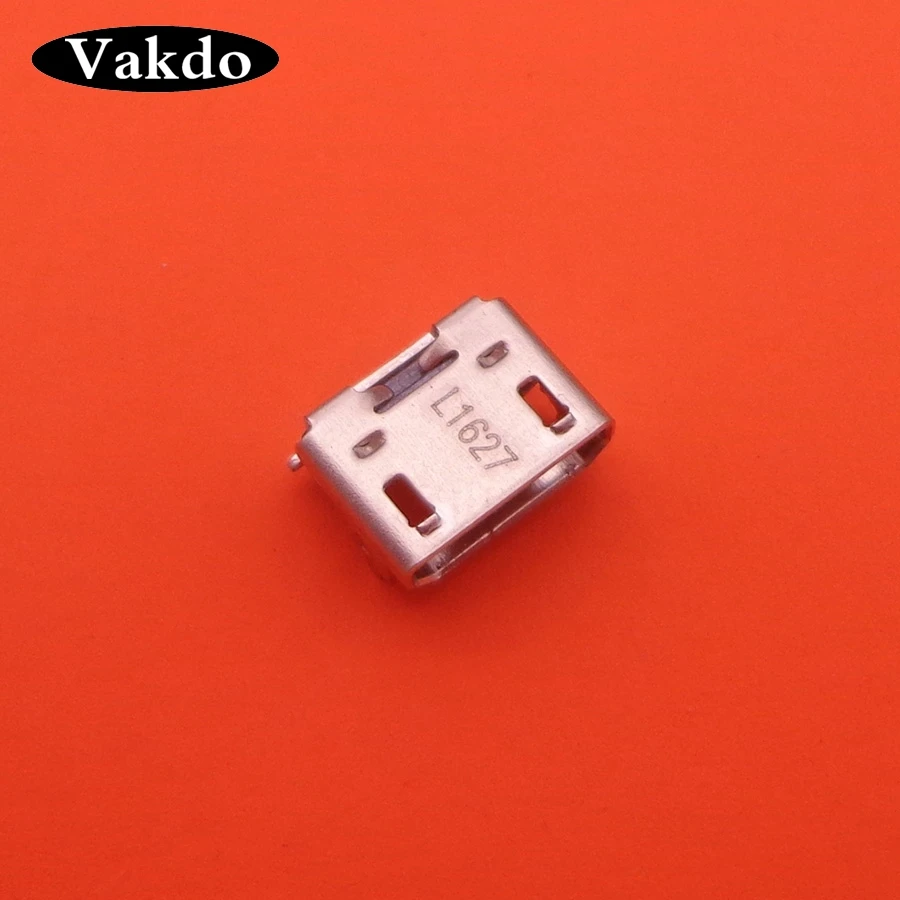 100 шт. мини порт зарядки Micro USB разъем штекер питания, док-станции 5pin женский запасные части для список 2X Verizon эллипс 8