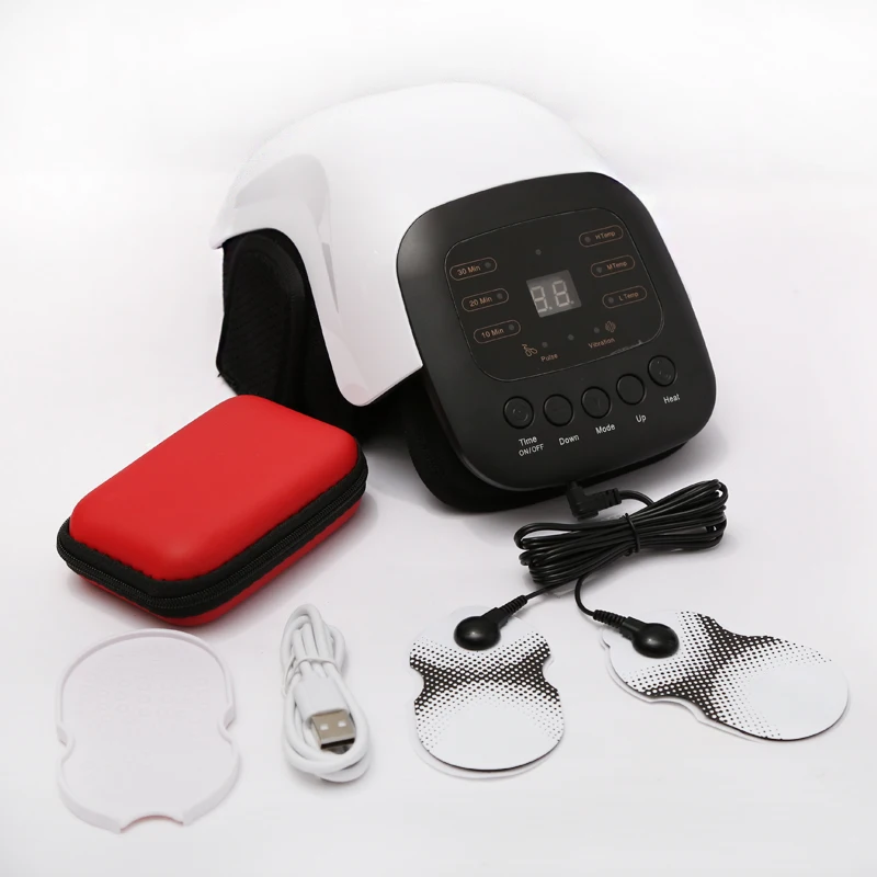 

Electric smart knee massager electric pulse massage rheumatism hot compress arthritis three-speed adjustment heating vibration