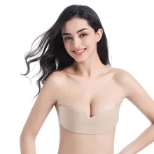 Женский силиконовый невидимый бюстгальтер с пуш-ап клейкой лентой, чехол для сосков, бюстгальтер без бретелек S55