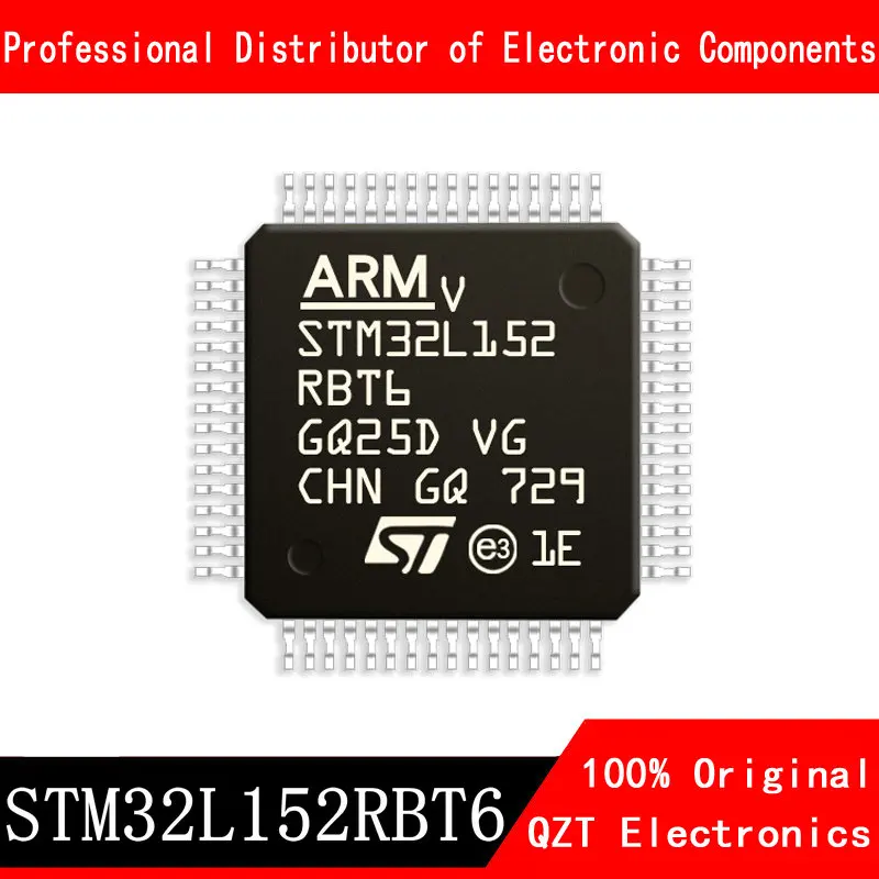 5pcs/lot new original STM32L152RBT6 STM32L152 LQFP64 microcontroller MCU In Stock