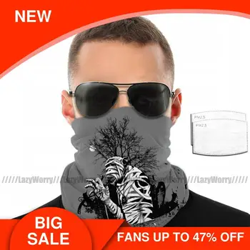 

Halloween Monkey Mouth Face Mask All Weather Monkeys Mummy Monkey Facial Mask for Adult with Filters Mask