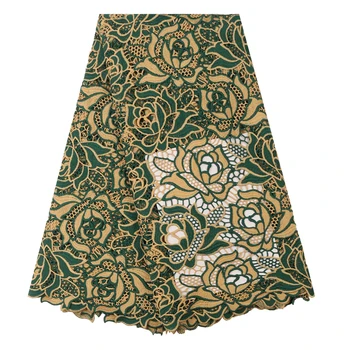 

XIYA Nigerian Cord Lace Fabrics 2020 High Quality Lace African French Lace Fabric Guipure Lace Fabric For Party Sewing QF3442B-1