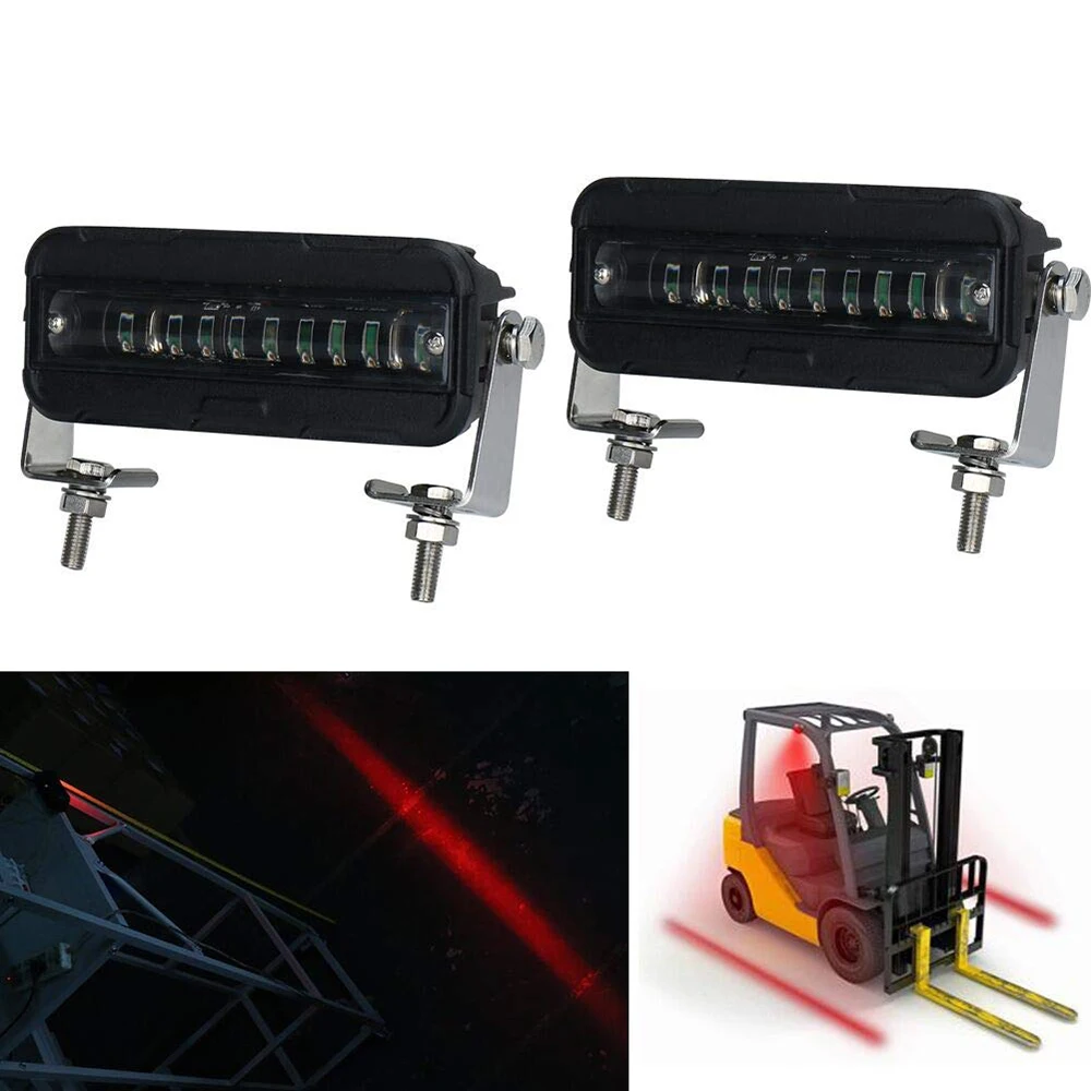 Forklift Safety Lights Red Zone Warehouse Pedestrian Warning Light 2