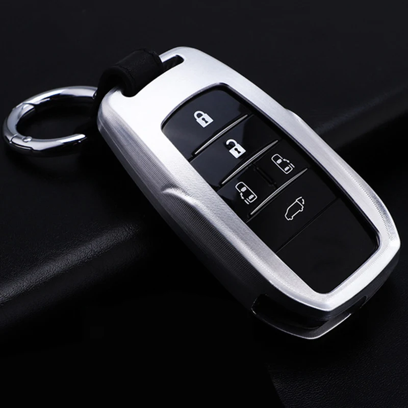 Чехол для ключей автомобиля, чехол для Toyota Land Cruiser Prado Alphard RAV4 Highlander Corolla vellfire Grandmaster Previa(15-19