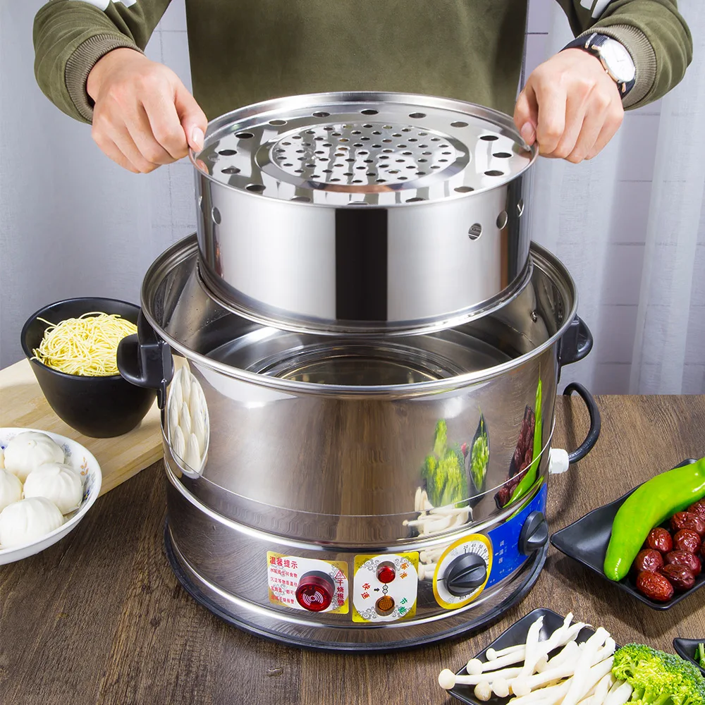 large electric food steamer