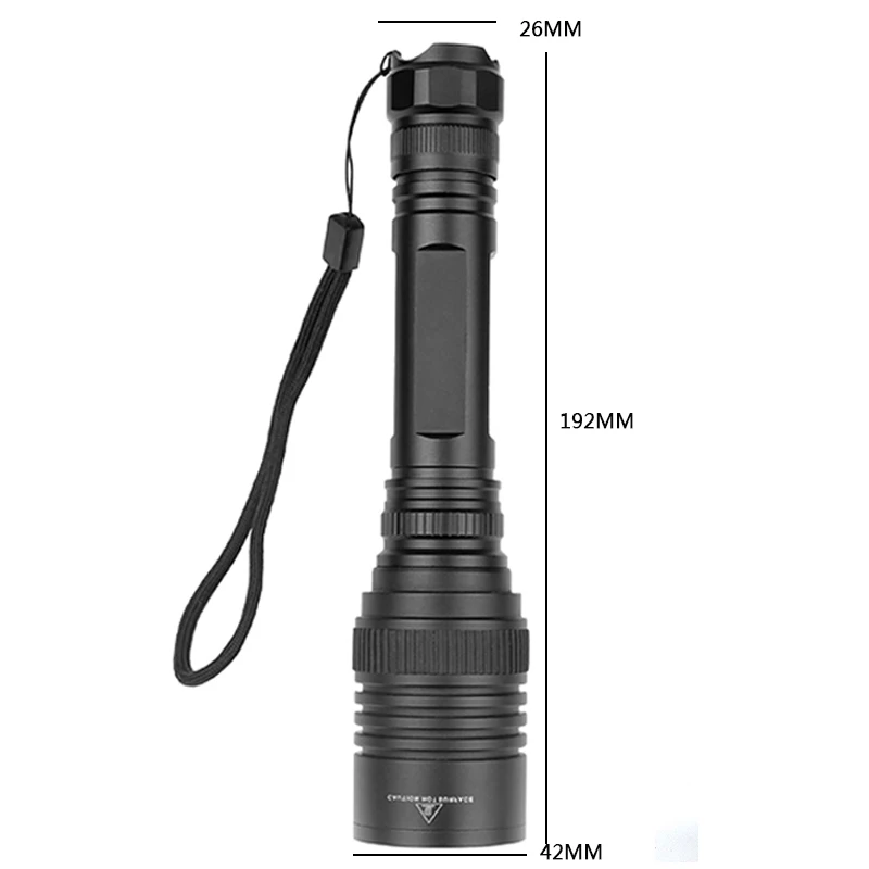 Litwod P73Z30 800LM CREE XHP70.2 32 Вт Мощный тактический светодиодный фонарик с увеличительным объективом 18650 аккумулятор
