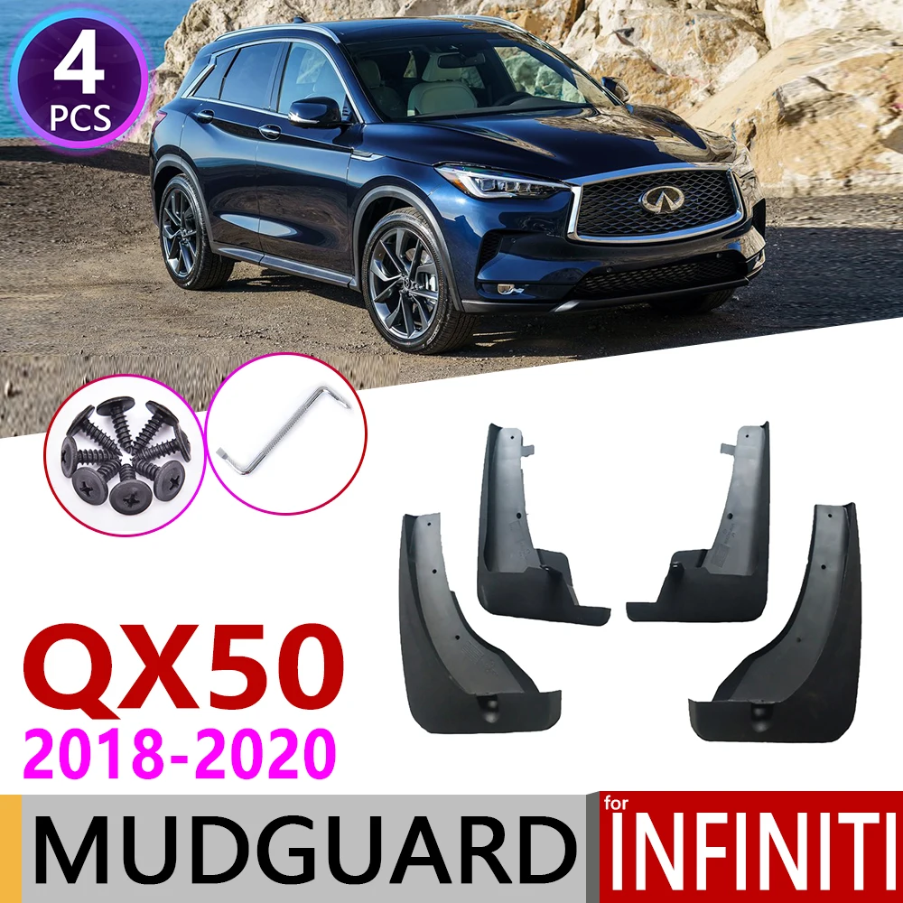 4 шт. переднее заднее крыло автомобиля для Infiniti QX50 P71A крыло брызговик щиток брызговиков аксессуары для брызговиков