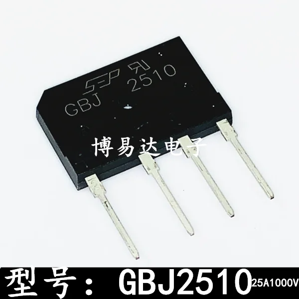GBJ2510 1000 V/25A KBJ2510