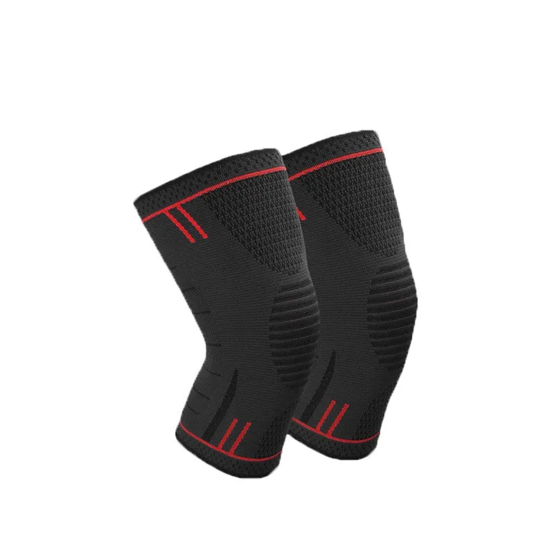 

1PC Elastic Knee Pads Nylon Sports Fitness Kneepad Fitness Gear Patella Brace Running Basketball Volleyball Support