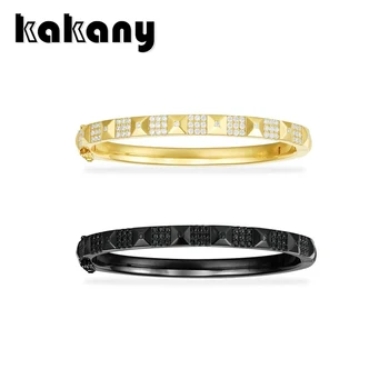 

Kakany High Quality Zirconia Fashion Copy 1: 1 Copy, Neutral White Geometric Black Geometric Cuffs, Ladies Luxury Monaco Jewelry