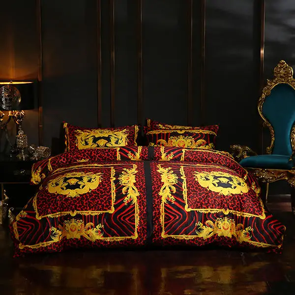 4/6 шт. queen king size постельное бельё супер мягкие бархатный Хрустальный Комплект постельного белья, Комплект постельного белья роскошного постельного белья наволочки для подушек - Цвет: 12