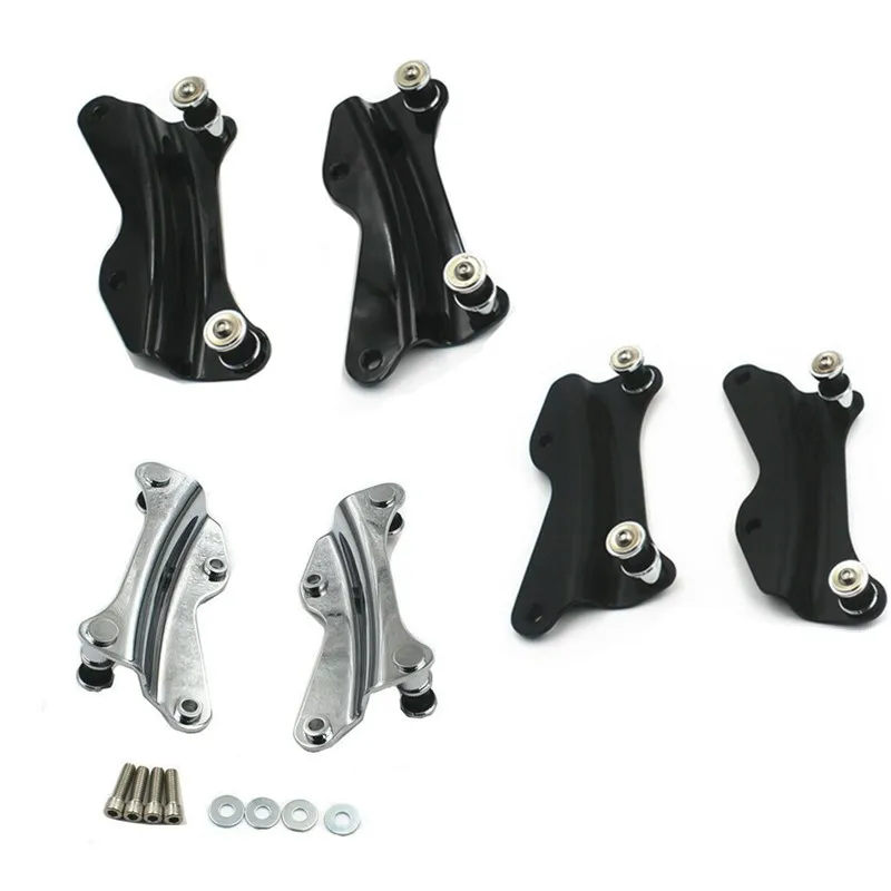 Motorcycle Sissy Bar Luggage Rack 4 Point Docking Hardware Kit For Harley CVO Road Glide Electra 14-up | Автомобили и мотоциклы