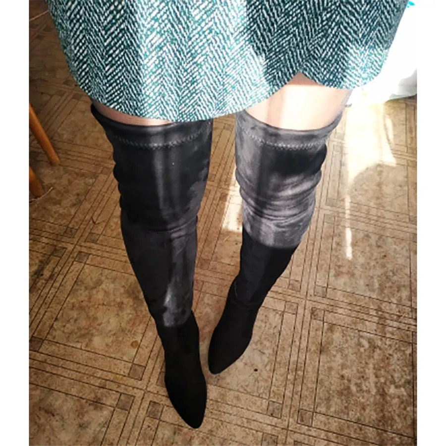 

big size 2019 High Concise Boots Woman