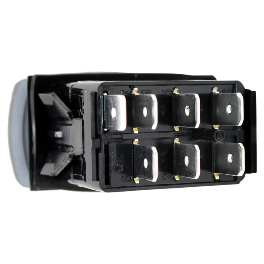 1pc 12V treuil en sortie interrupteur à bascule LED bleu Laser remplacement pour hors route véhicule camion Yacht voiture commutateurs relais ► Photo 2/6