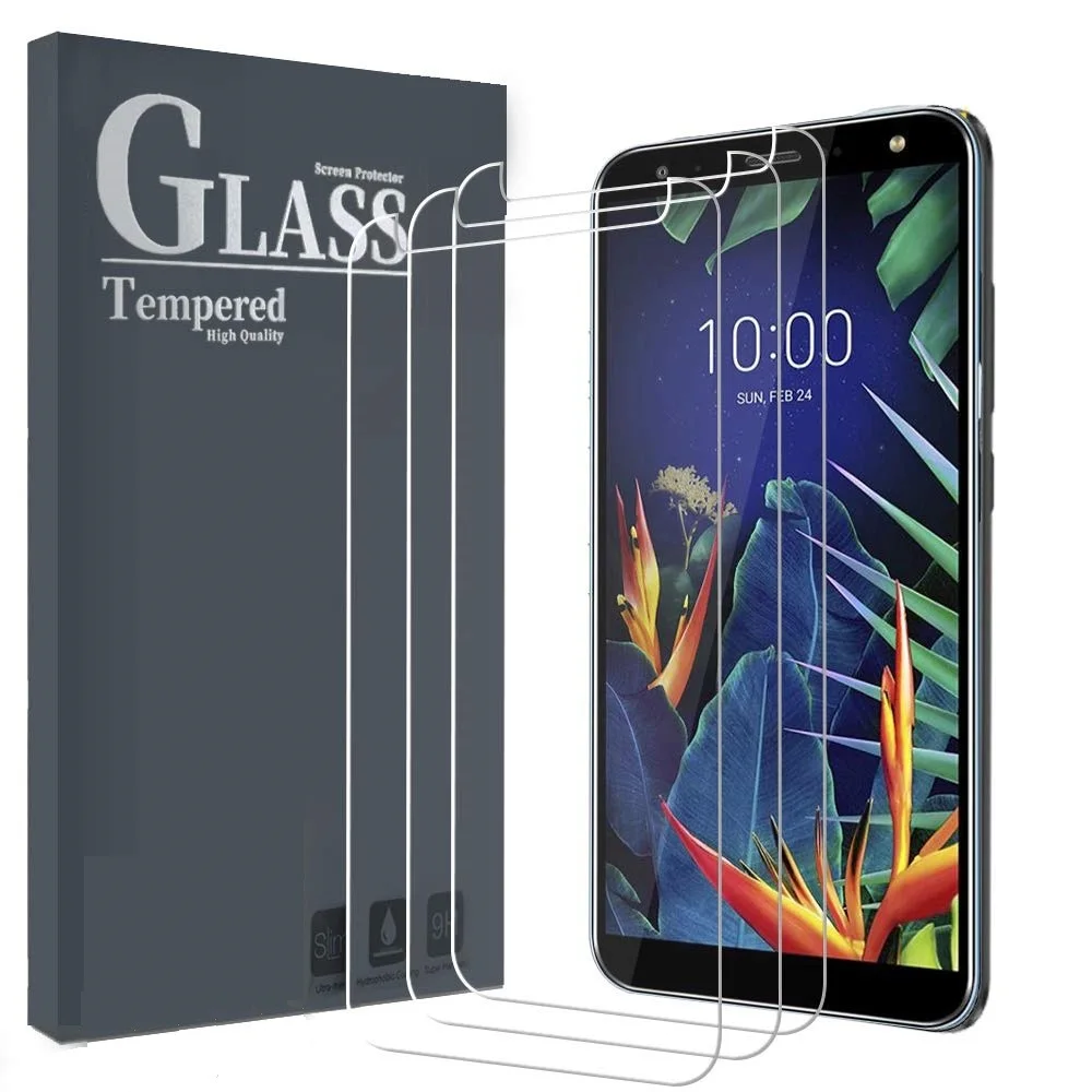

forLG K12 Plus Screen Protector 9H 2.5D 0.26MM Tempered Glass Phone Protection Film for LG K40 X4 K30 2019