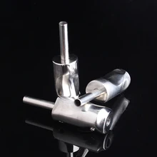 Высококачественная профессиональная рукоятка из нержавеющей стали 25 мм, самостоятельная задняя трубка, Задняя ручка татуировка, трубка с задней стволовой#134