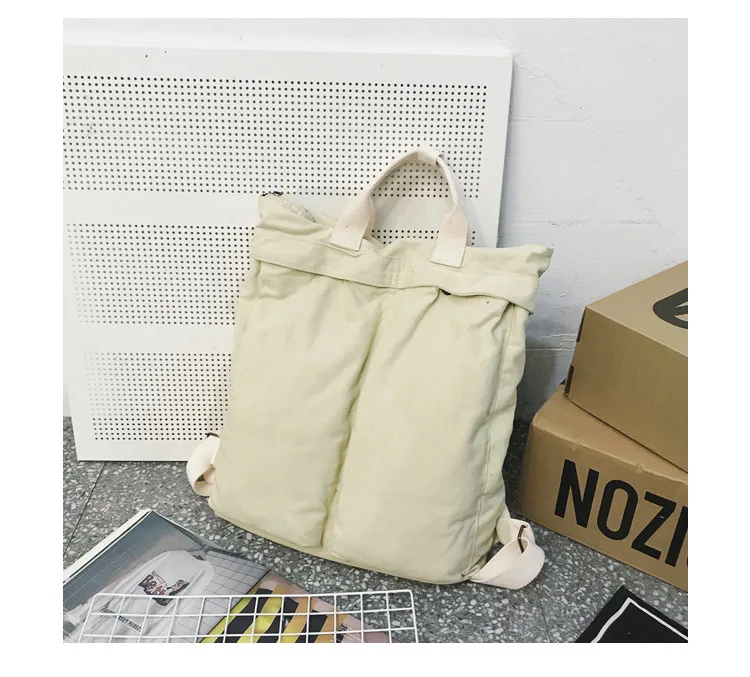 Retro Large Capacity Soft Canvas Women's Backpacks Fashion Student Schoolbag Teenager Girl Travel Backpack Sac A Dos 2021 New