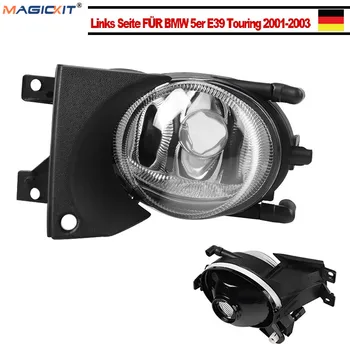 

MagicKit Left For 2001-2003 BMW E39 5 Series Black Bumper Driving Fog Light Lamp Housing