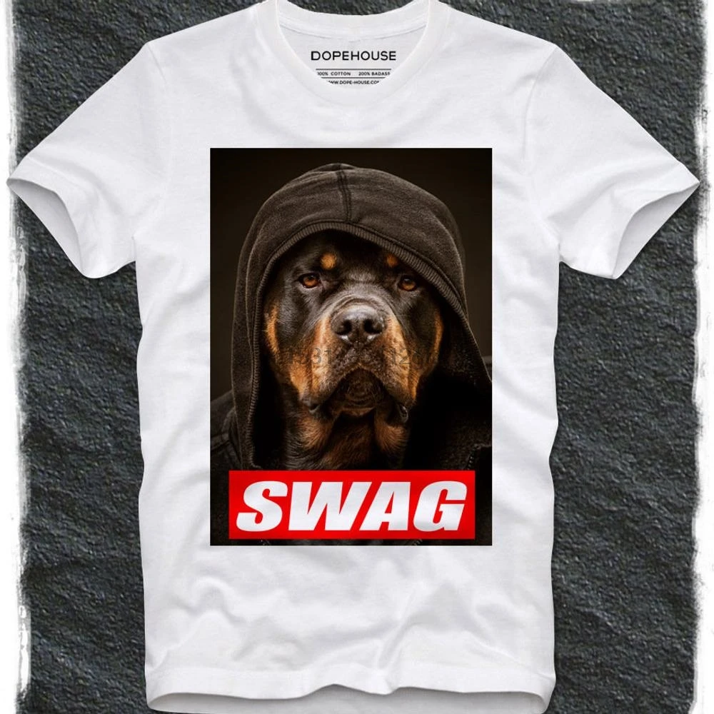 Футболка Rottweiler Swag Trippy Hipster Last Kings Wasted Youth Cali | Мужская одежда
