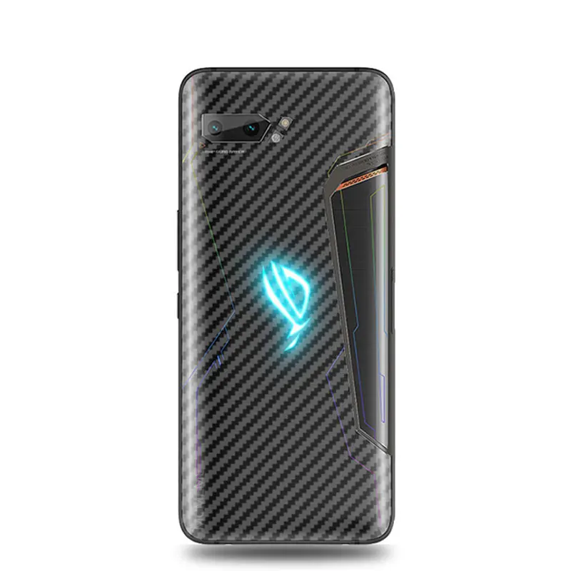 For rog phone 2 5 шт. для Asus ROG Phone 2 ZS660KL 3D Защитная пленка из углеродного волокна для Asus ROG Phone2 Защитная пленка для задней панели - Цвет: For rog phone 2