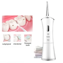 3 режима беспроводной Оральный ирригатор портативный водный Флоссер уход за зубами USB перезаряжаемая водяная нить зуб pick 160 мл IPX7