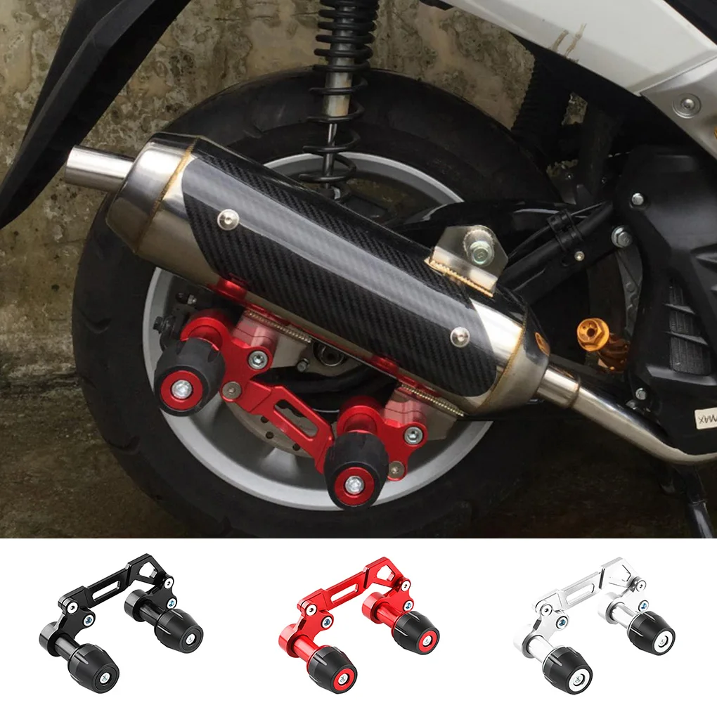 Замена для YAMAHA NVX NMAX155 XMAX300 PCX AEROX Мотоцикл с ЧПУ Регулируемая выхлопная труба рамка Ползунки