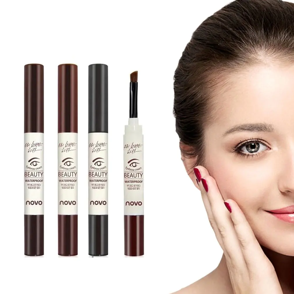 Portable Size Natural Eyebrow Gel Waterproof Long Lasting Eyebrow Cream Make Up Paint Set Eyebrow Enhancer