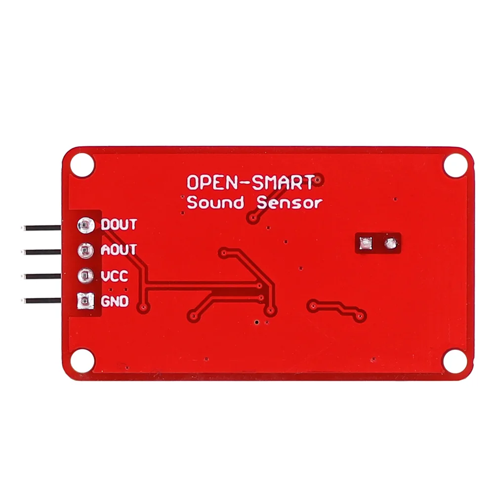 Датчик звука OPEN SMART LM386 модуль датчика обнаружения голоса с аналоговым/цифровым