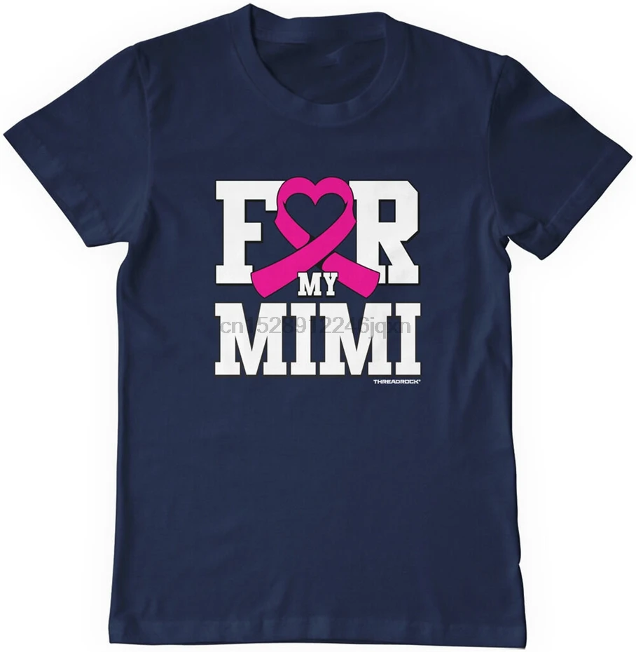 Threadrock Kids For My Mimi/Молодежная Футболка с раком груди уличная забавная футболка |