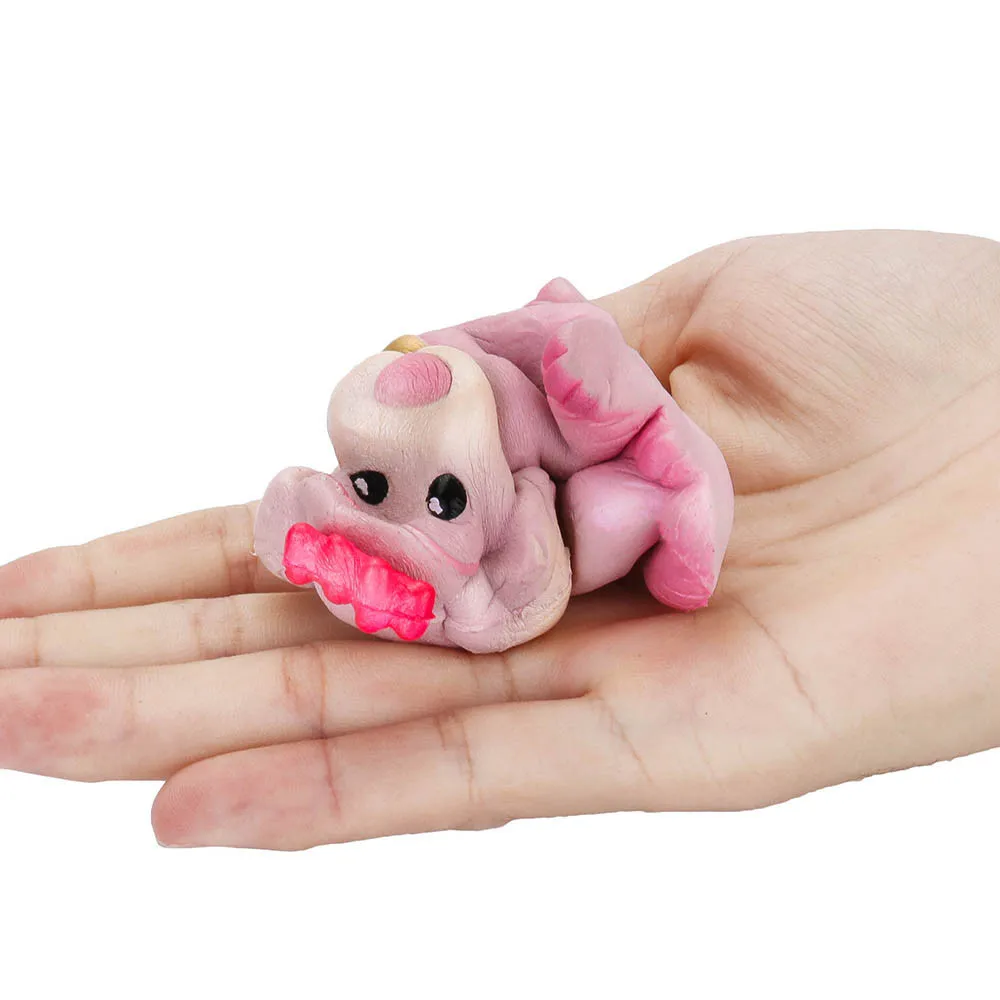 Squeeze Stress Reliever Pink Pet Dog Slow Rising Toys Gifts decompression Slow rebound toy mood Pressure relief toy #A