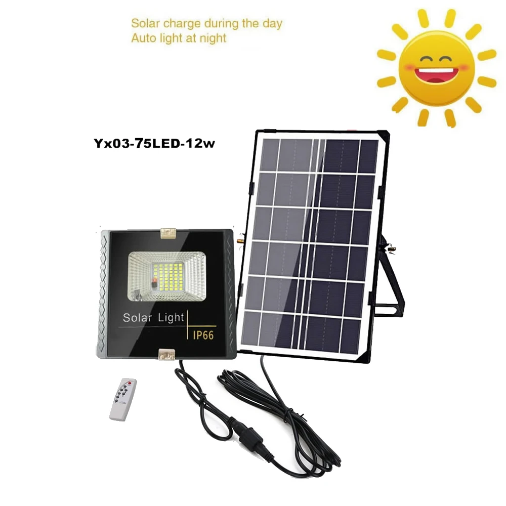 100/75 Led solar light lamp floodlight LED Garden Flamingo Lawn Outdoor Landscape Decoration indoor remote timer sp | Лампы и