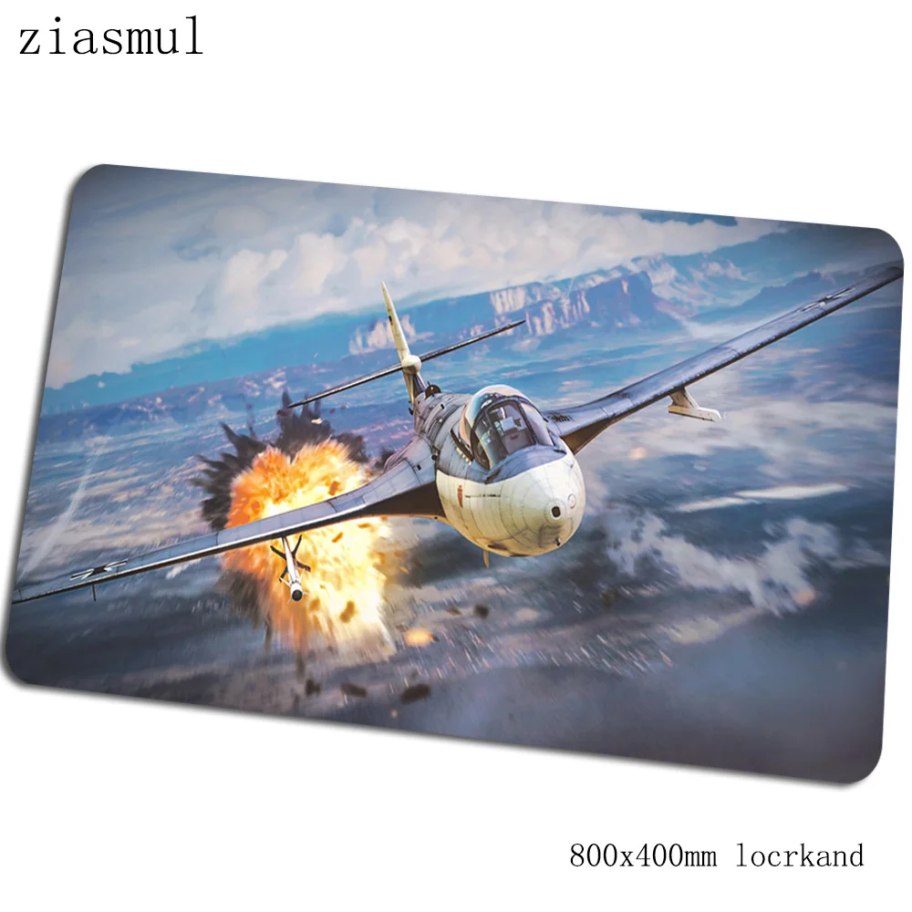 War thunder коврик для мыши 80x40 см аниме компьютерная мышь игровой мат геймпад пк Новое поступление игровой коврик для мыши офисный коврик для мыши - Цвет: Size 800x400x2mm