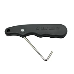Professional Tightener Shoes-lace Ties Gear Tool With Hook Foldable Portable For Ice Skating Figure Skating Shoes  9cmx6.5cm