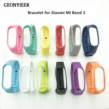 

Bracelet for Xiaomi Mi Band 3 Sport Strap watch Silicone wrist strap For xiaomi mi band 3 accessories bracelet Miband 3 Strap