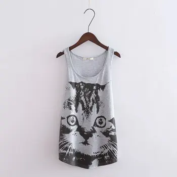 

2019 Cotton Summer Print T Shirt Casual Women TShirt Female Shirts Women