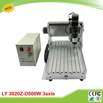 

3020Z-D500W 3 axis CNC router already assembled mini CNC milling machine tax free to Russia