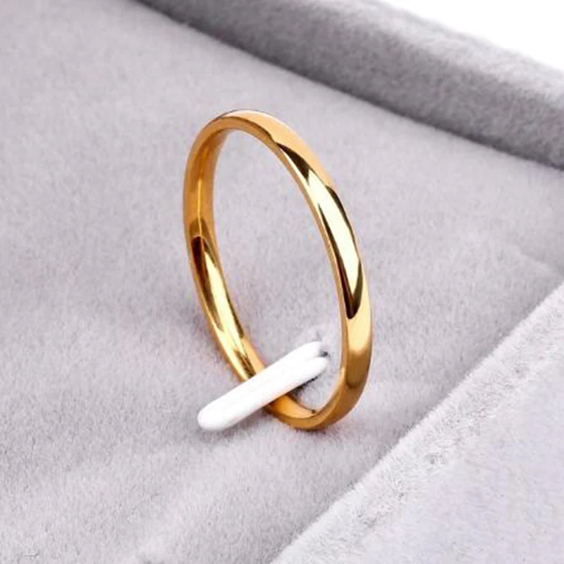 Fashion Spherical Rings Stainless Steel Thin Ring For Women Men Wedding Gift Inspired Jewelry wedding rings round rings womens ring couple rings finger rings jewelry rings ring jewelry