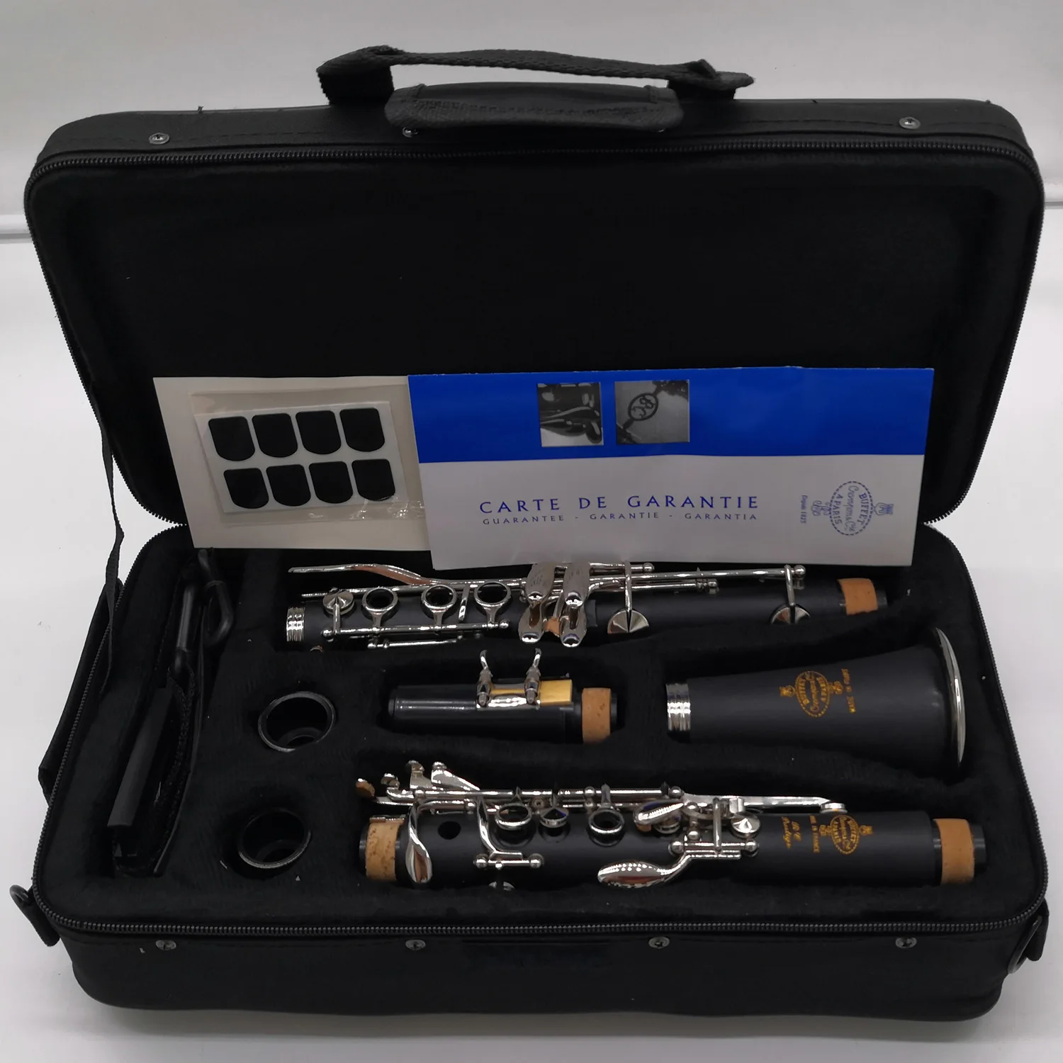 Professional Wood Clarinet RC PRESTIGE Mouthpiece Sandalwood Ebony Professional Clarinet Bb Student Model Bakelite