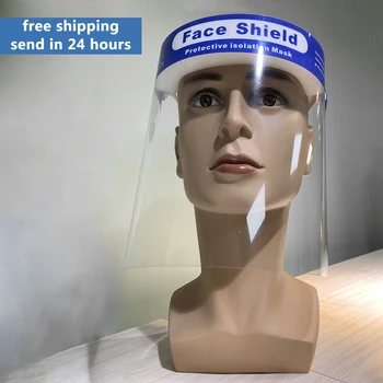 

Transparent face shield mask full face mask Dust-proof Mask Protect Mask Rotatable Splash-Proof Protective Full Face Masks