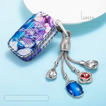 

Car Key Case Cover For Land Rover A9 Range Rover Sport Evoque Freelander 2 Jaguar XE XJ XJL XF C-X16 V12 Guitar F X Typ girls