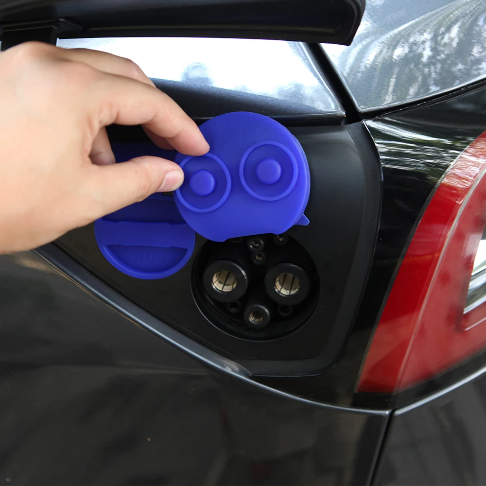 Защитный чехол для автомобильного зарядного порта tesla model 3 зарядный порт