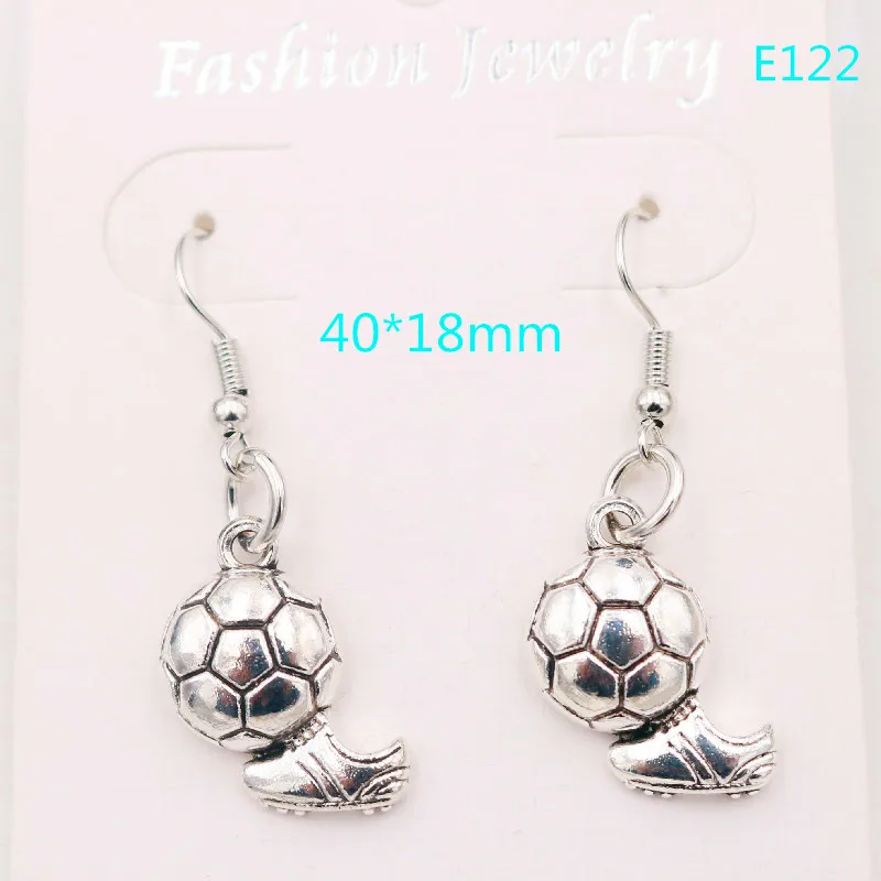 1 pair Footwear Earrings, Running Shoes Charm, Ballet Shoes Charm, Football Shoes Charm, Skates Charm, DIY Sports Style Jewelry