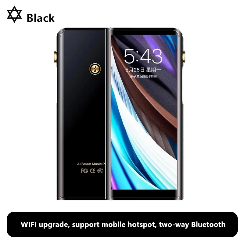 Портативный Умный MP3-плеер с поддержкой Android Wi-Fi Bluetooth MP3 | Электроника