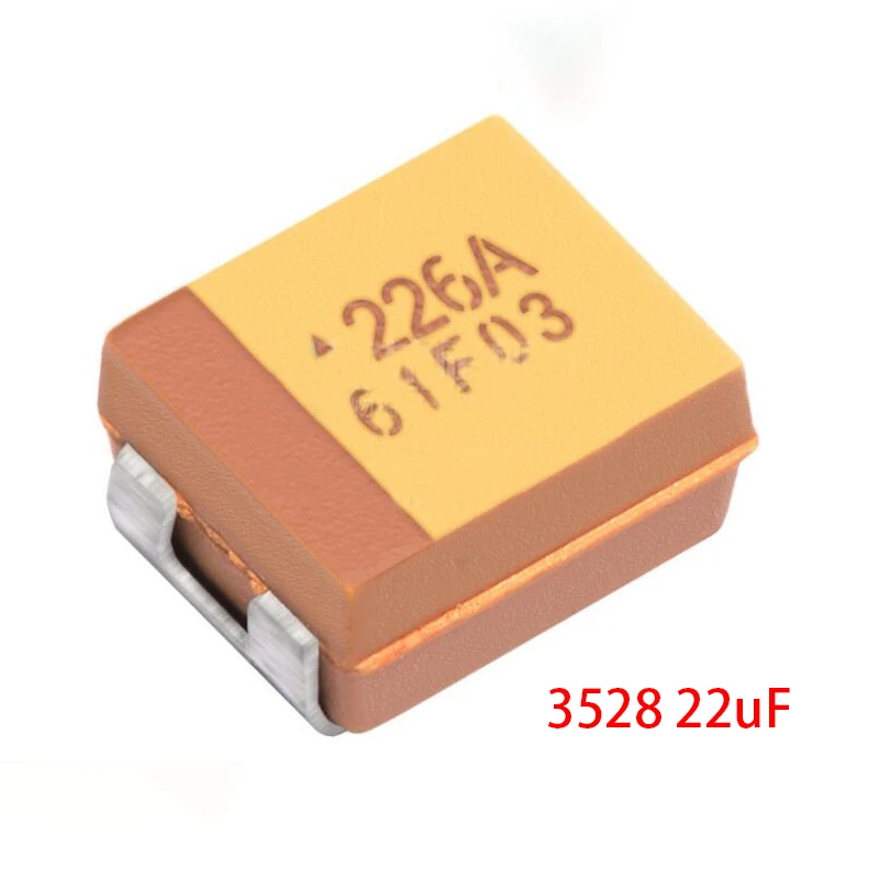 20PCS 3528B 16V 22uF 226C 10% B-type SMD tantalum capacitor