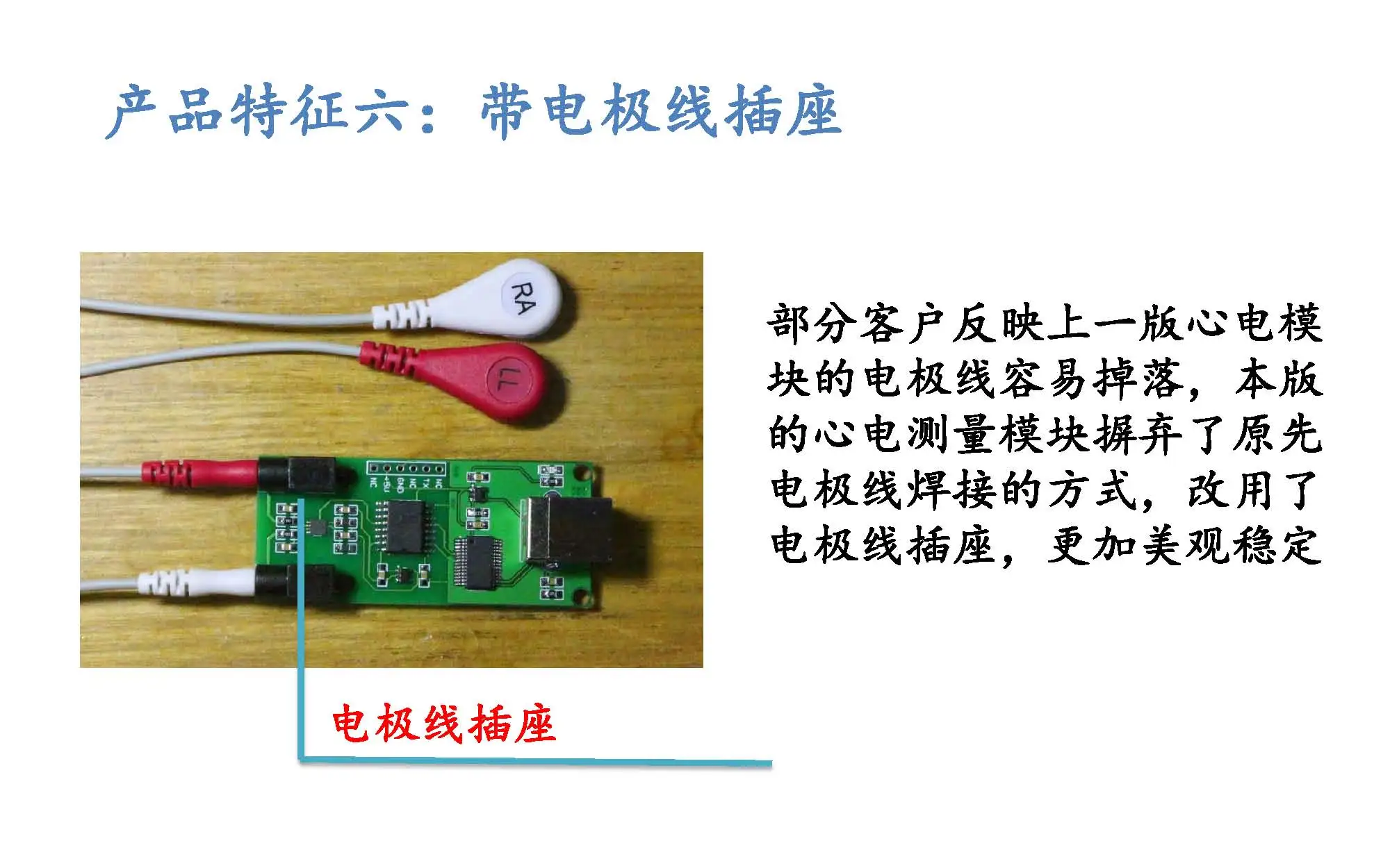 Модуль сбора ЭКГ USB Bmd101 модуль измерение показателей ЭКГ Доска модуль сбора сердечного ритма имеет видео