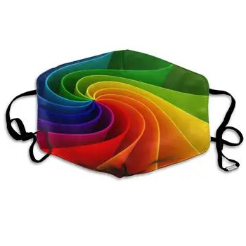 

Mouth Mask for Daily Dress Up, Graphic Colorful Anti-dust Mouth-Muffle, Washable Reusable Holiday Half Face Masks for Mens and